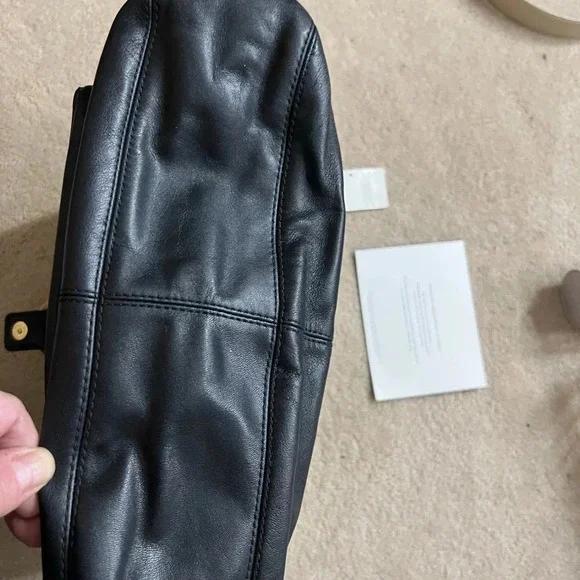 Coach Penelope Black Leather Hobo Bag 2011